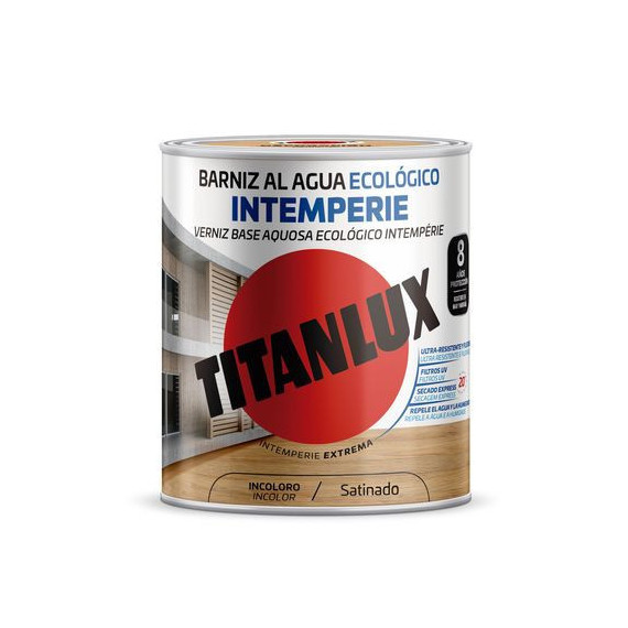 Barniz Titan Ecologico Intemperie Al Agua Incoloro Ml Guanxe Atlantic Marketplace