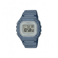 CASIO Coleccion W-218HC-2AVEF Reloj Digital Azul Cronometro,alarma,calendario, Correa Resina Resist