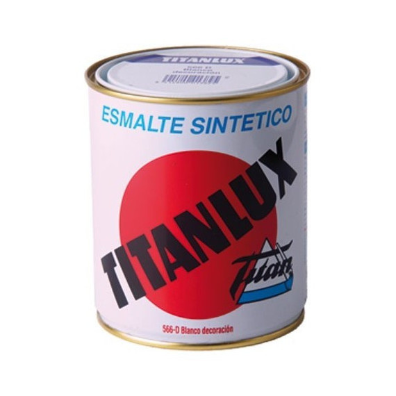 Pintura Titan Titanlux Esmalte Sintetico Brillante 750 Ml