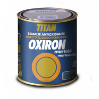 Pintura Titan Oxiron Esmalte Metalico Martele 4 Litros
