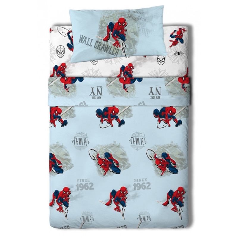 Funda nórdica infantil cama 90 - Spiderman - 100% Algodón - Guanxe Atlantic  Marketplace