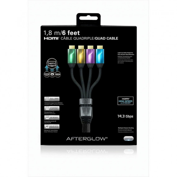 Quad Cable HDMI 6' Afterglow  PDP