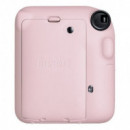 FUJIFILM Camara Mini Instax 12 Kit Color Rosa + Papel 10 Fotos + 3 Portara Retratos