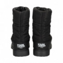 Botin Nylon Ajustable Negro  KARL LAGERFELD KIDS