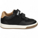 2 Velcros Logo Lado Negro  HUGO