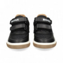 2 Velcros Logo Lado Negro  HUGO