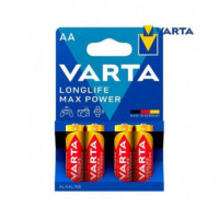 VARTA Paquetes de Pilas Alcalinas Max Power Aa LR6 BLISTER*4