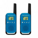 Walkie-talkie TLKR-T42 Azul Packs 2 MOTOROLA