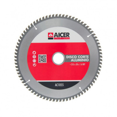 Disco Corte Aluminio 255X30X1.6 80T AICER