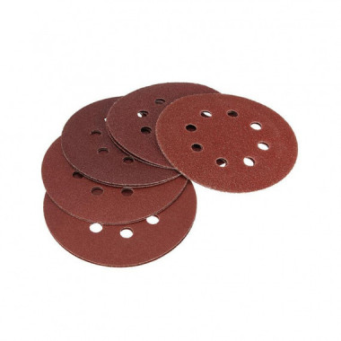 Pack 5 Lija 125MM GR40 Velcro AICER