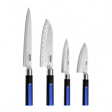 Cuchillos Japoneses Set 4 Solid Plus MONIX