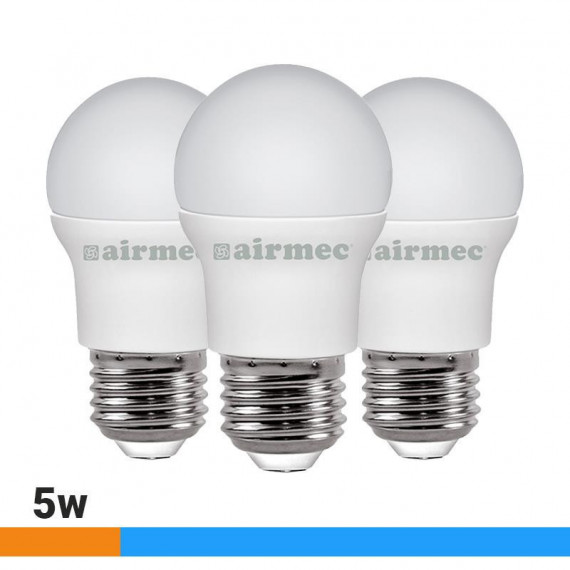 Pacote de lâmpadas de leds 3 5W G45 E27 Cool Light AIRMEC Pacote de lâmpadas de leds 3 5W G45 E27 Cool Light AIRMEC