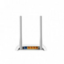 Router Inalámbrico 300MBPS 2.4GHZ Gris Blanco Tp Link  TPLINK