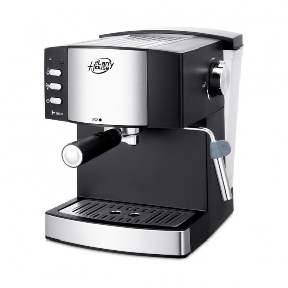 Cafetera Espresso 15 Bar 850W 1.6L Control de Vapor Lateral LARRYHOUSE