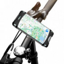 Soporte de Silicona Smartphone para Bicicleta Negro USAMS