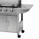 Barbacoa Gas Inox Serie la Palma AIRMEC 4 Fuegos