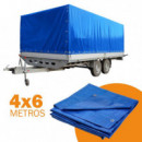 Lona de Protección Azul 4X6 Metros AIRMEC