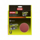 Pack 10 Lijas 150MM GR80 para Lijadora Combinada RBDS4601G RYOBI