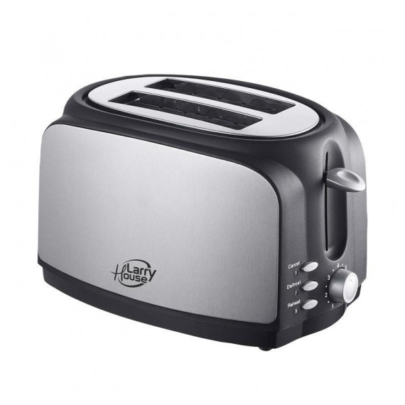 Tostadora de Pan Inox 700W LARRYHOUSE