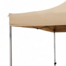 Carpa Metal Beige DONNA GARDEN 3X6 Metros