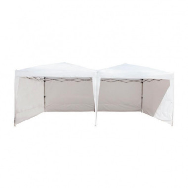 Carpa Metal Blanca con Paredes DONNA GARDEN 3X6 Metros