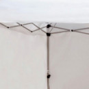 Carpa Metal Blanca con Paredes DONNA GARDEN 3X6 Metros