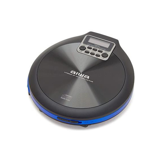 AIWA Reproductor CD Portatil Discman PCD-810RD Negro Azul Anti Shock  Incluye 2X Pilas, Auricular - Guanxe Atlantic Marketplace