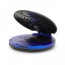 AIWA  Reproductor CD Portatil Discman PCD-810RD Negro Azul Anti Shock Incluye 2X Pilas, Auricular