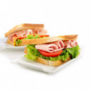 Sandwichera 800W Placas Grill LARRYHOUSE