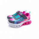 Running Flutter Heart Lights - Simply (21-26)  SKECHERS