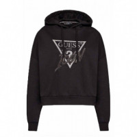 Sueter Iconic Hood Sweatshirt  GUESS