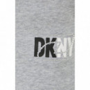 Rhinestone Icon Logo  DKNY