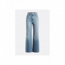 Jeans Ankle Wide Leg  GUESS