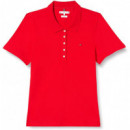 1985 Slim Pique Polo Ss  TOMMY HILFIGER