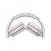 PHILIPS Auricular de Casco BLUETOOTH TAH4205 Series 4000 Blanco Plegable con Manos Libres