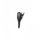 KOMUNICA Micro Auricular para Vertex Yaesu PWR-23-VX351 Cable Rizado Negro con Orejera