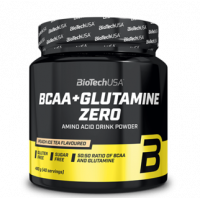 Bcaa + Glutamine Zero Biotechusa - 480GR  BIOTECH USA