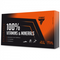 100% VITAMINS & MINERALS Trec Nutrition - 60 Caps