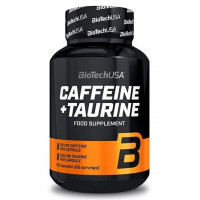 Caffeine + Taurine Biotechusa - 60 Caps  BIOTECH USA