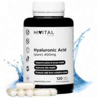 ácido Hialurónico Puro 400 Mg | 120 Cápsulas Veganas  HIVITAL