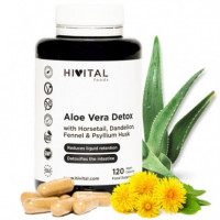 Aloe Vera Detox | 120 Cápsulas Veganas  HIVITAL