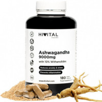 Ashwagandha 9000 Mg | 180 Cápsulas Veganas  HIVITAL
