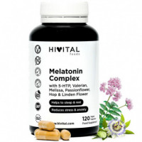 Melatonina Complex | 120 Cápsulas Veganas  HIVITAL