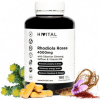 Rhodiola Rosea 4000 Mg | 180 Cápsulas Veganas  HIVITAL