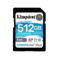 KINGSTON Technology Canvas Go! Plus Memoria Flash 512 Gb Sd Clase 10 Uhs-i