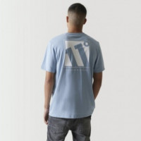 Camiseta 11º Large Logo Graphic Azul