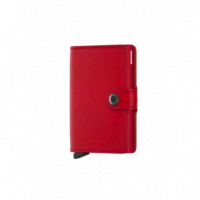 Cartera SECRID Miniwallet Original Red & Red Rojo