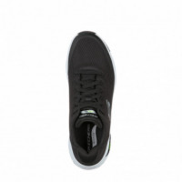 SKECHERS  Black / White Trim 232040-BKW Shoes