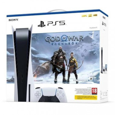 SONY PS5 825GB + Mando + God Of War Ragnarok