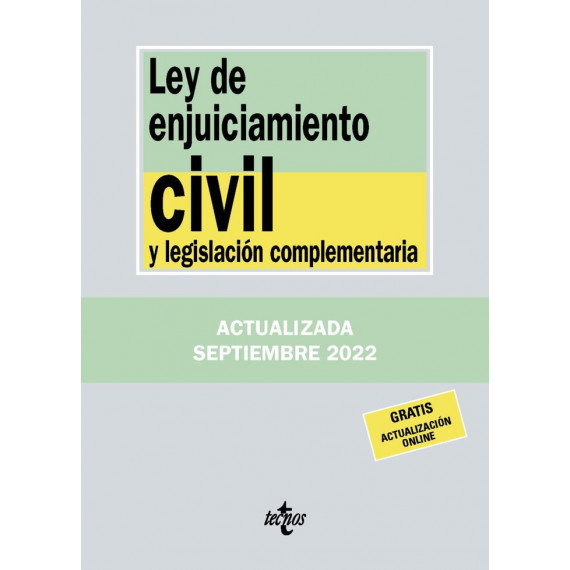 Ley de Enjuiciamiento Civil y Legislacion Complementaria